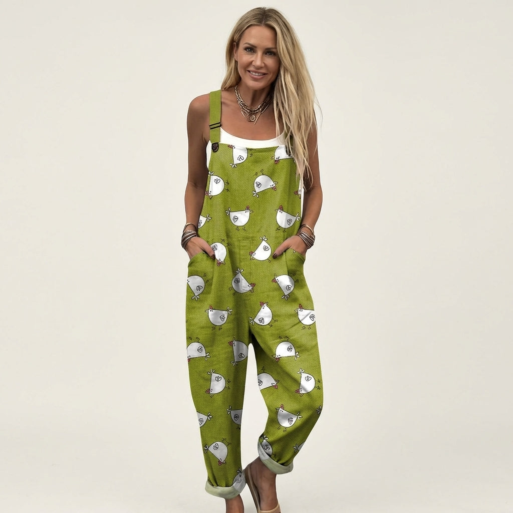 Cosetta | Wide-Leg Jumpsuit With Side Pockets
