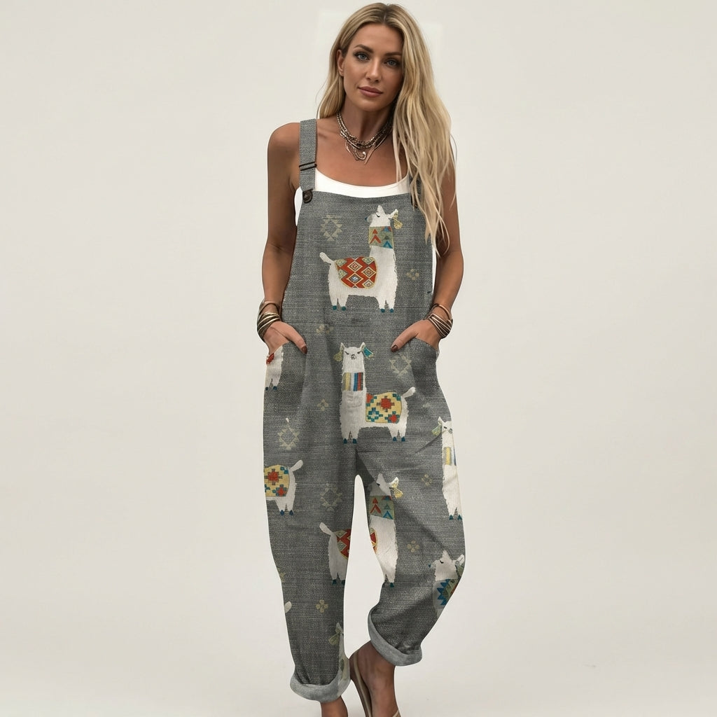 Elinda | Wide-Leg Jumpsuit With Side Pockets