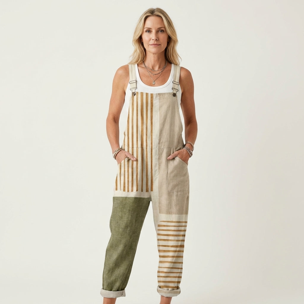 Calandra | Wide-Leg Jumpsuit With Side Pockets
