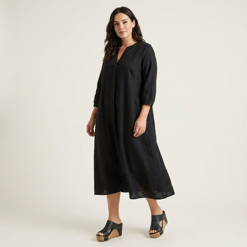 Donna | Cork Wedge Suede Mule
