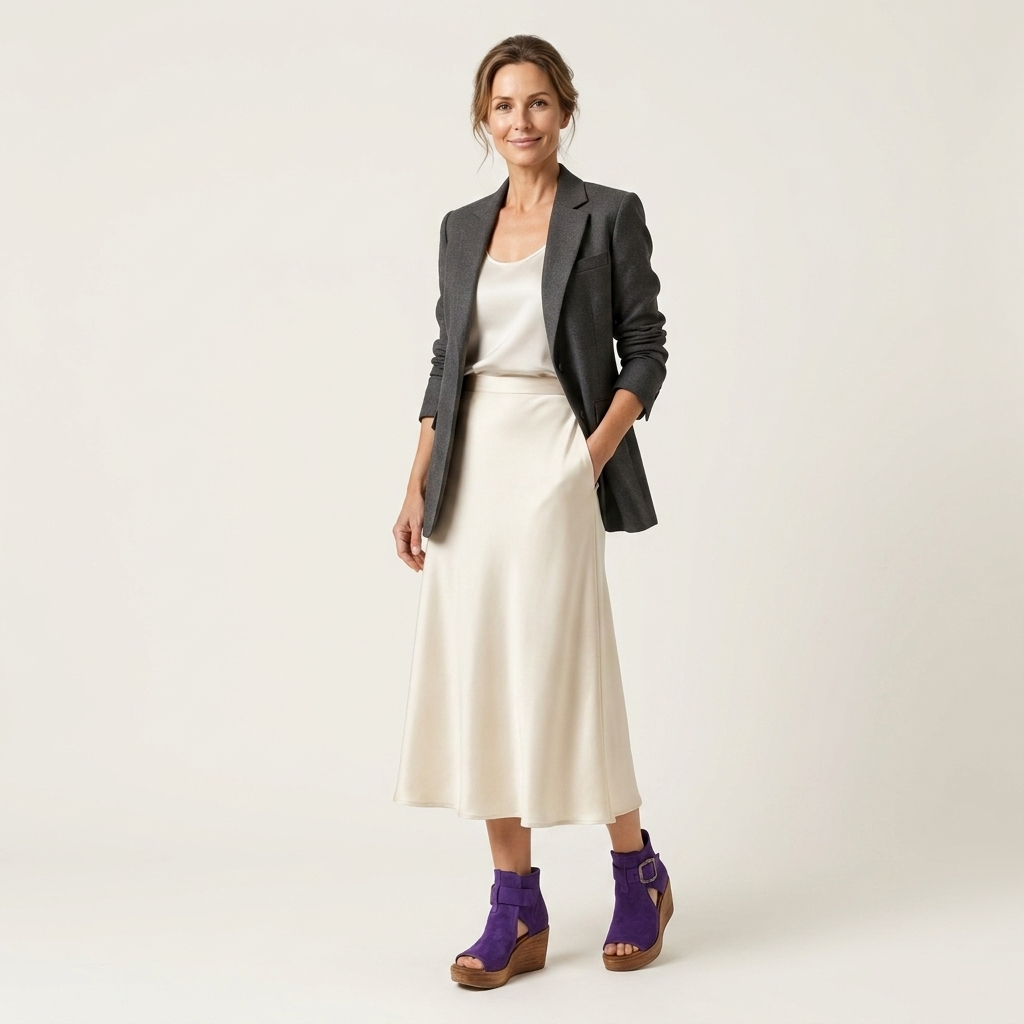 Nolita | Peep-Toe Double-Buckle Wedge Bootie