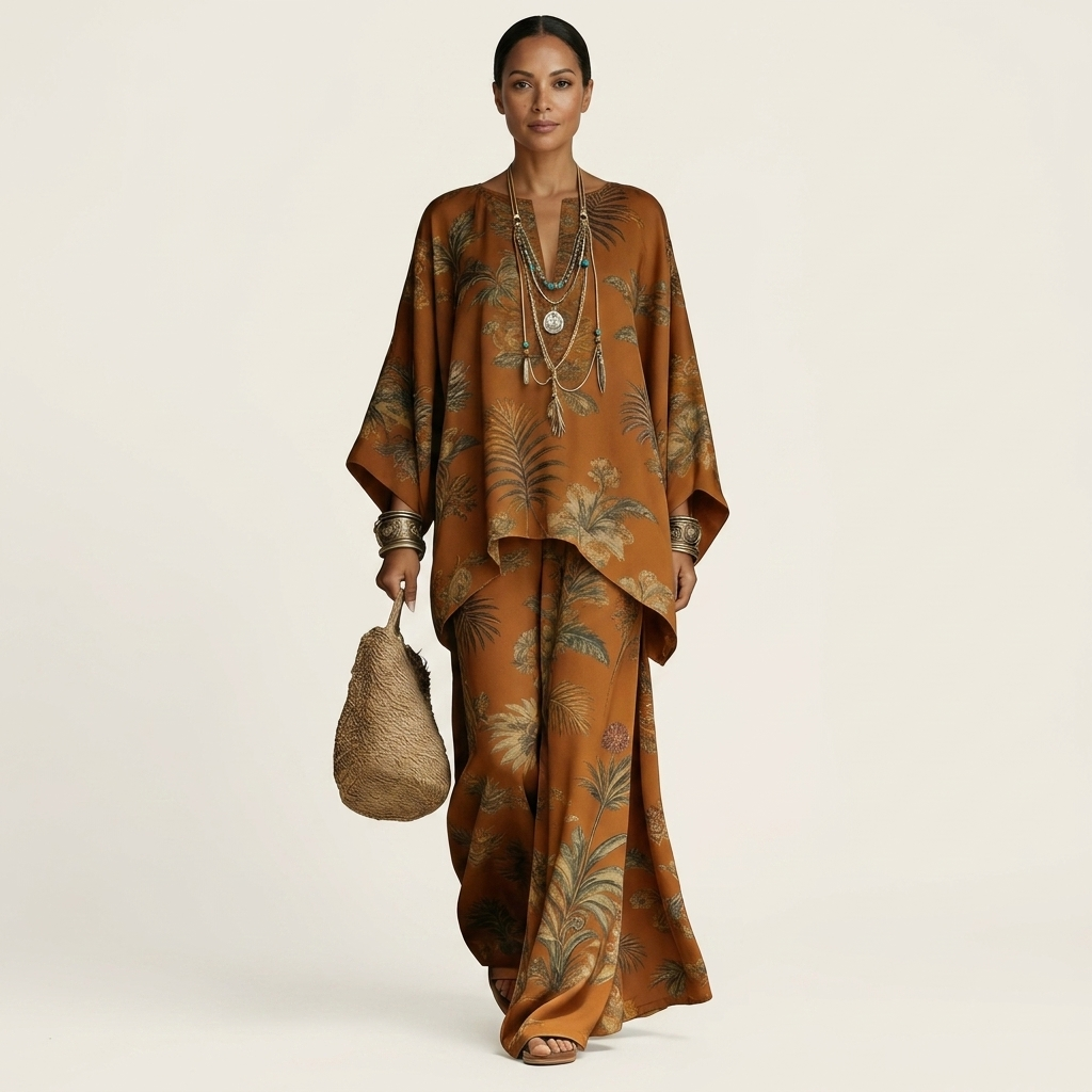 Majolie | Linen-Blend Boho Set 5