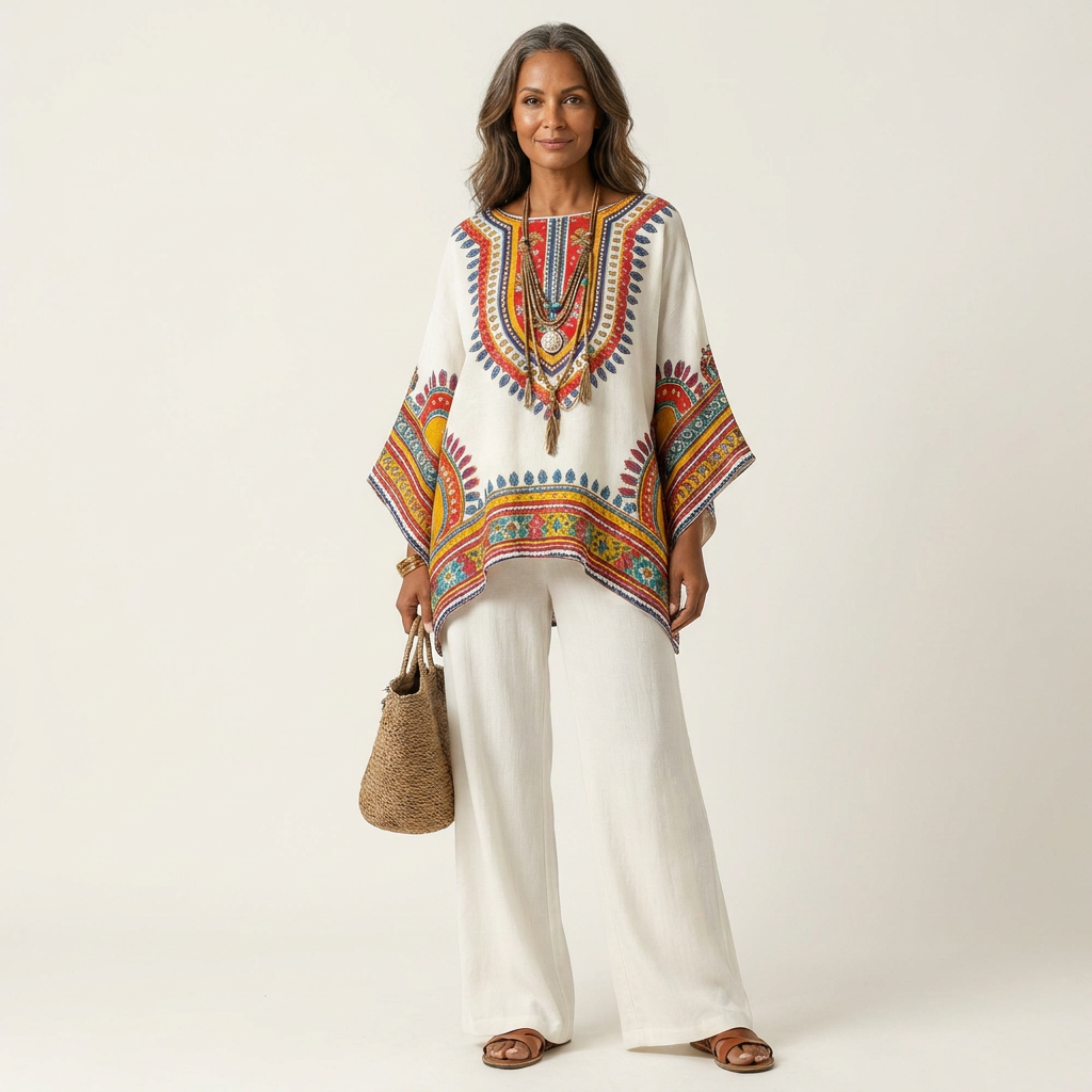 Majolie | Linen-Blend Boho Set 6