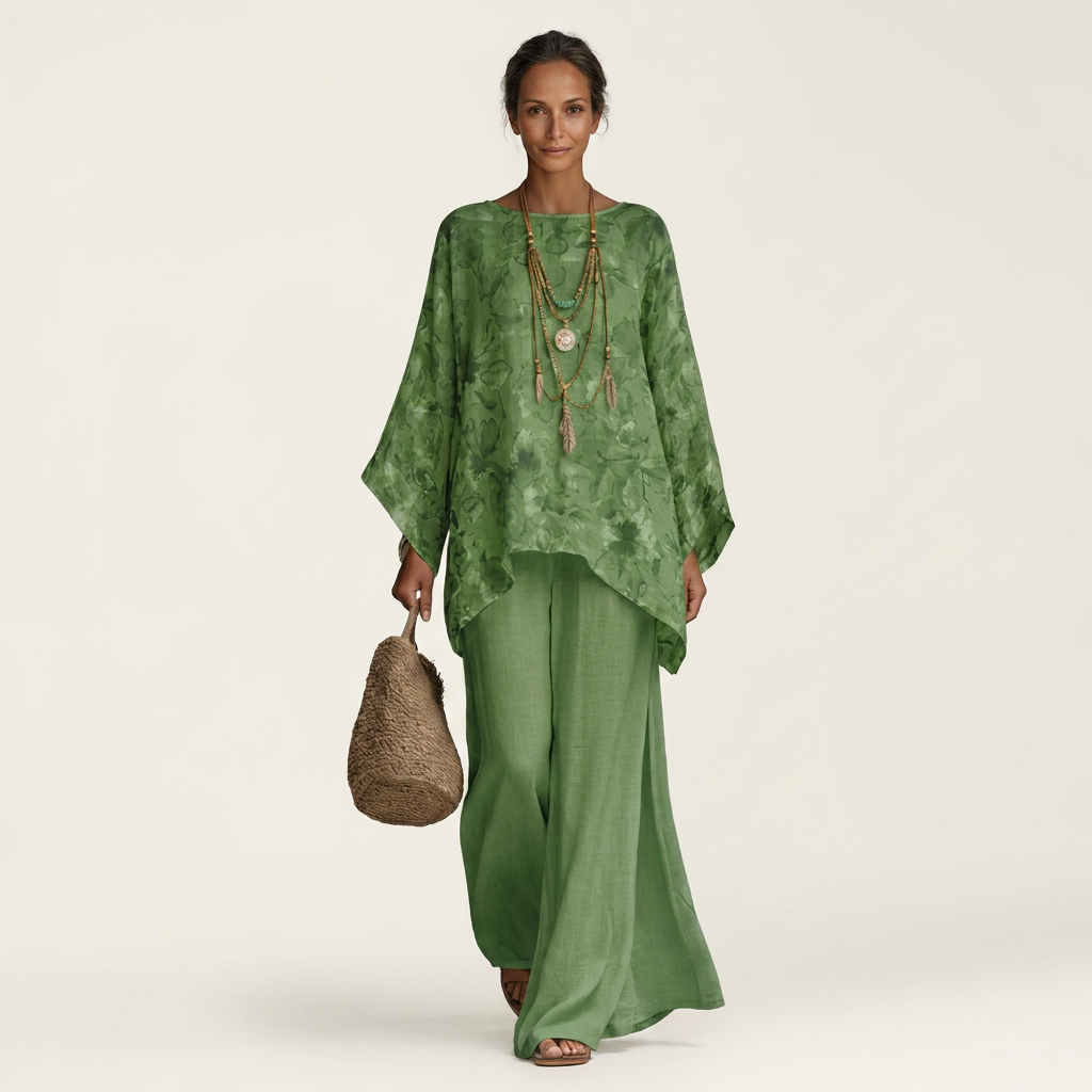 Majolie | Linen-Blend Boho Set 7