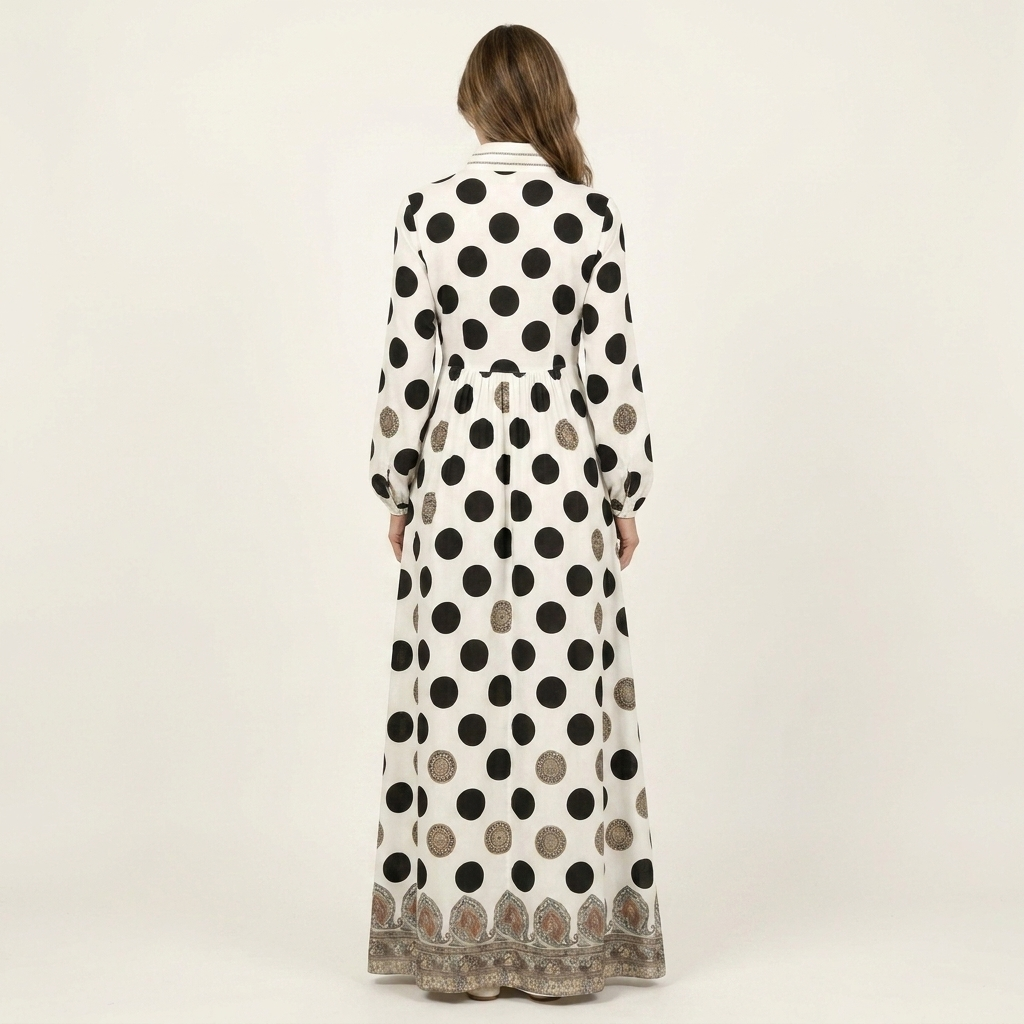 Leylania | Soft Modal-Blend Maxi Shirt Dress