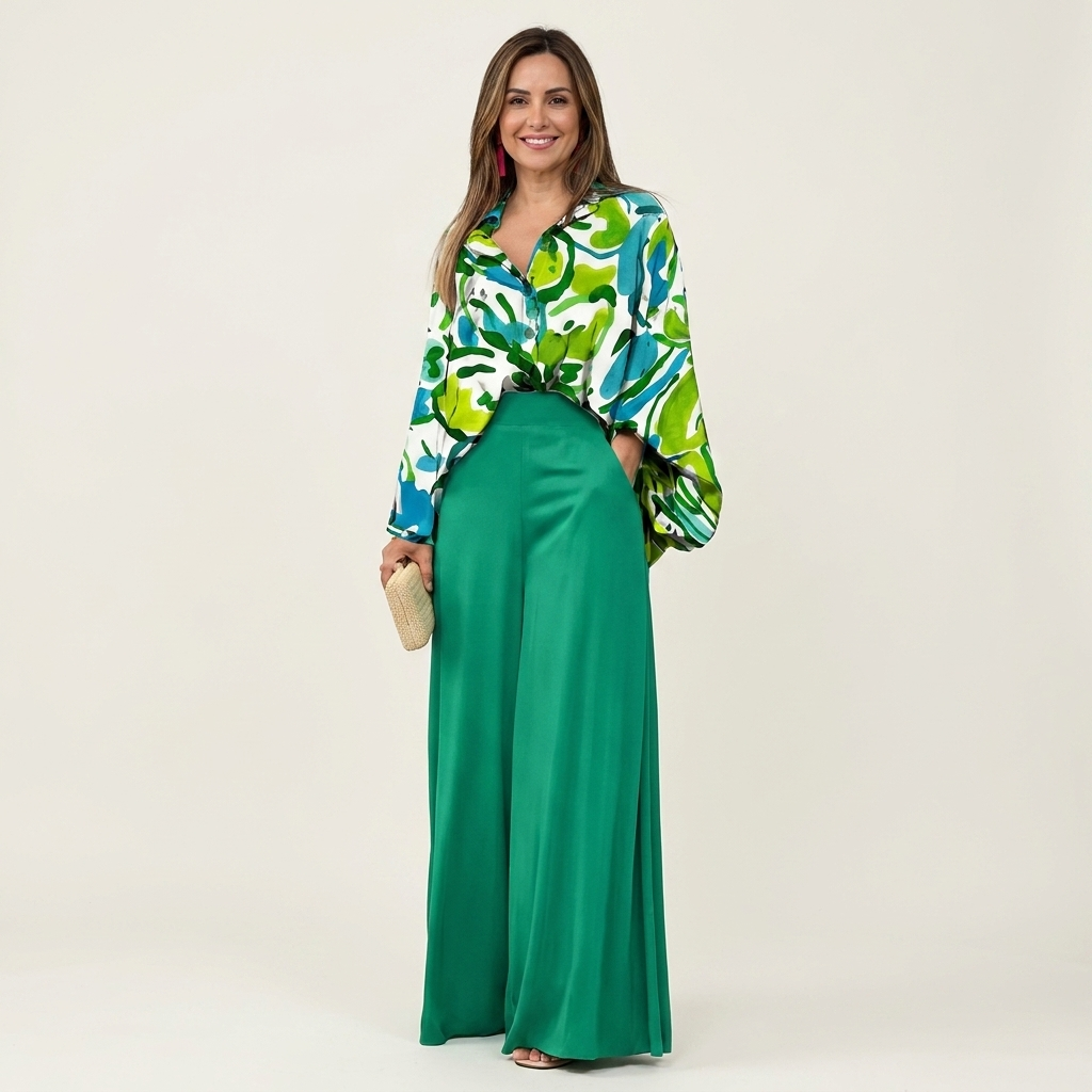 Jeliana | Soft Modal-Blend Two-Piece Set