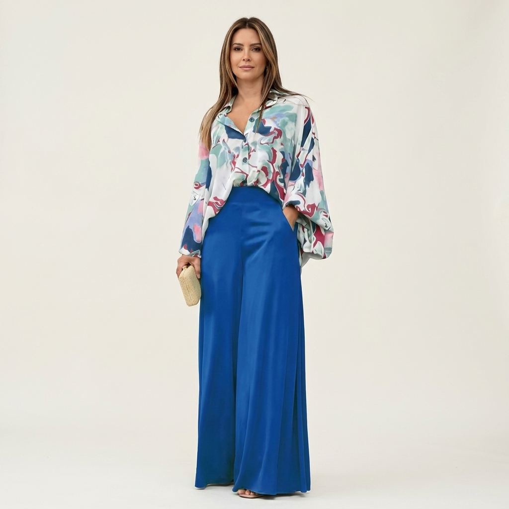 Jeliana | Soft Modal-Blend Two-Piece Set