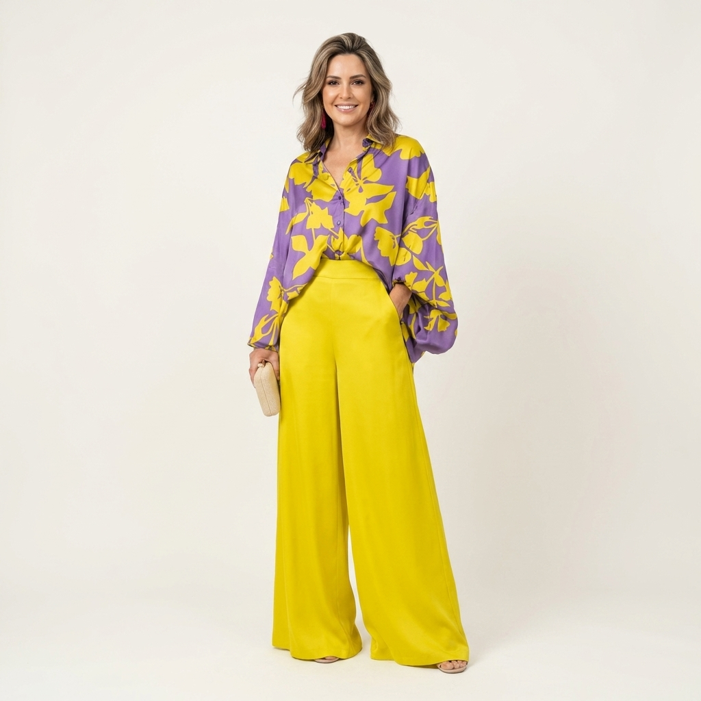 Jeliana | Soft Modal-Blend Two-Piece Set