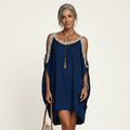 Kenaya | Cotton-Blend Tunic Dress