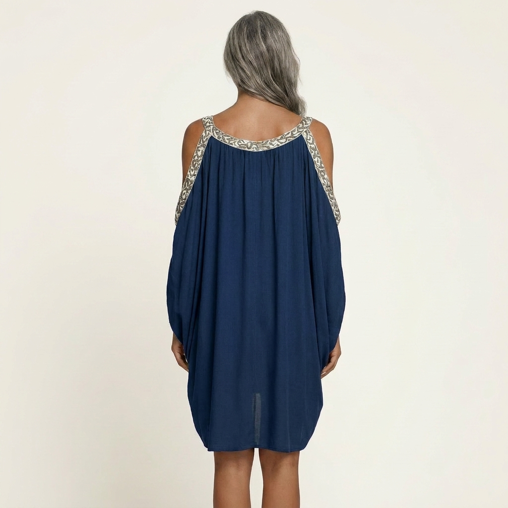 Kenaya | Cotton-Blend Tunic Dress