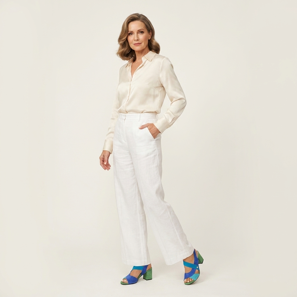 Bella | Color-Block Suede Slingback Heel With Memory Foam Insole