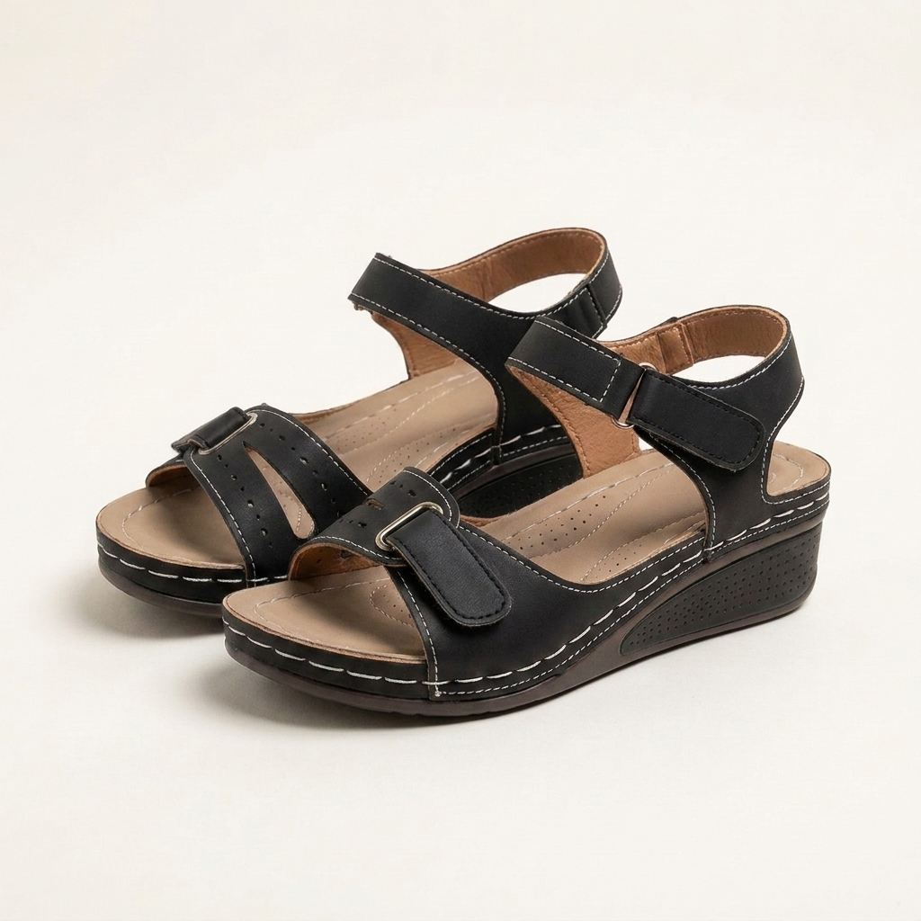 Lia | Orthopedic Comfort Sandal With Adjustable Straps