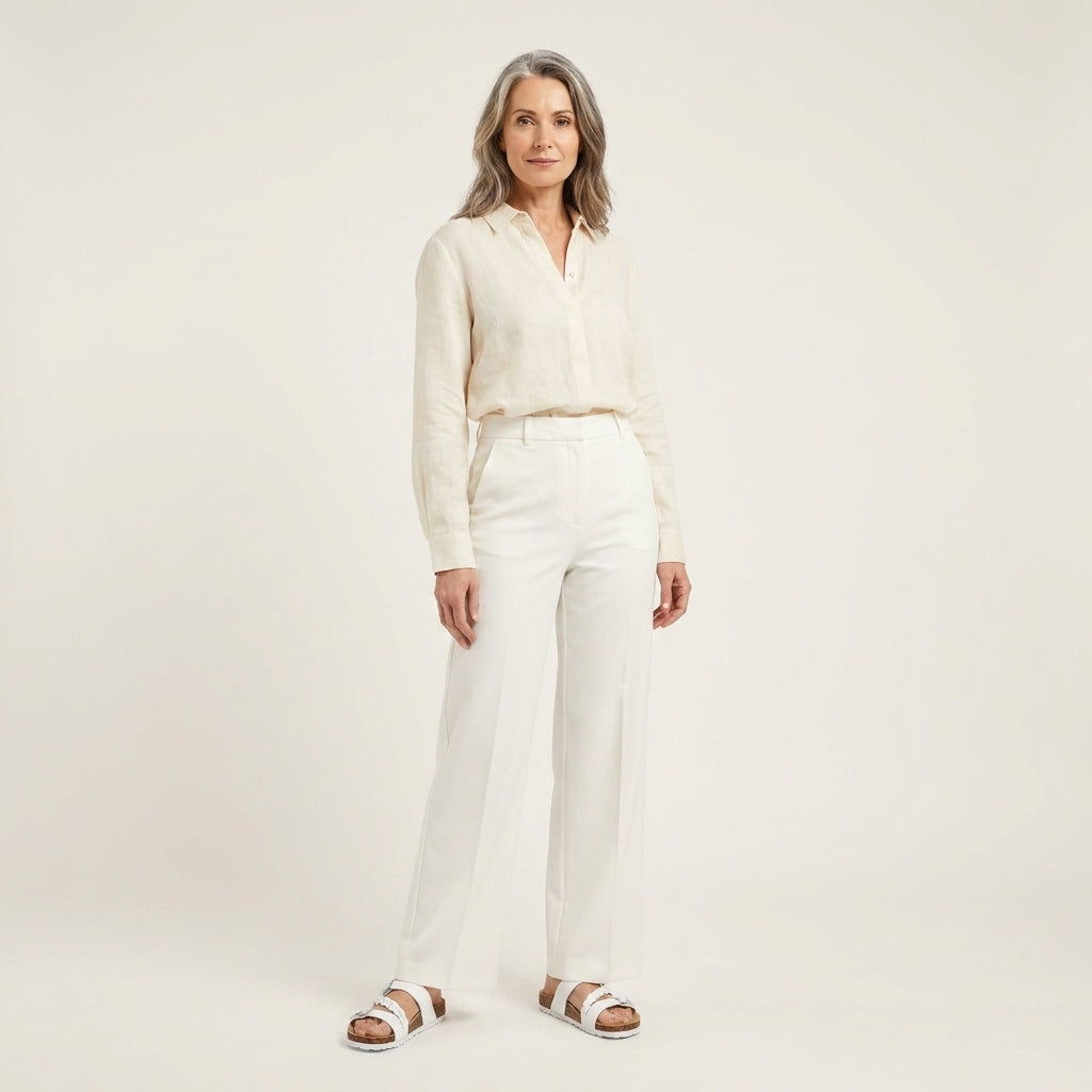 Lucia | Cork Footbed Slide Sandal With Braided Strap