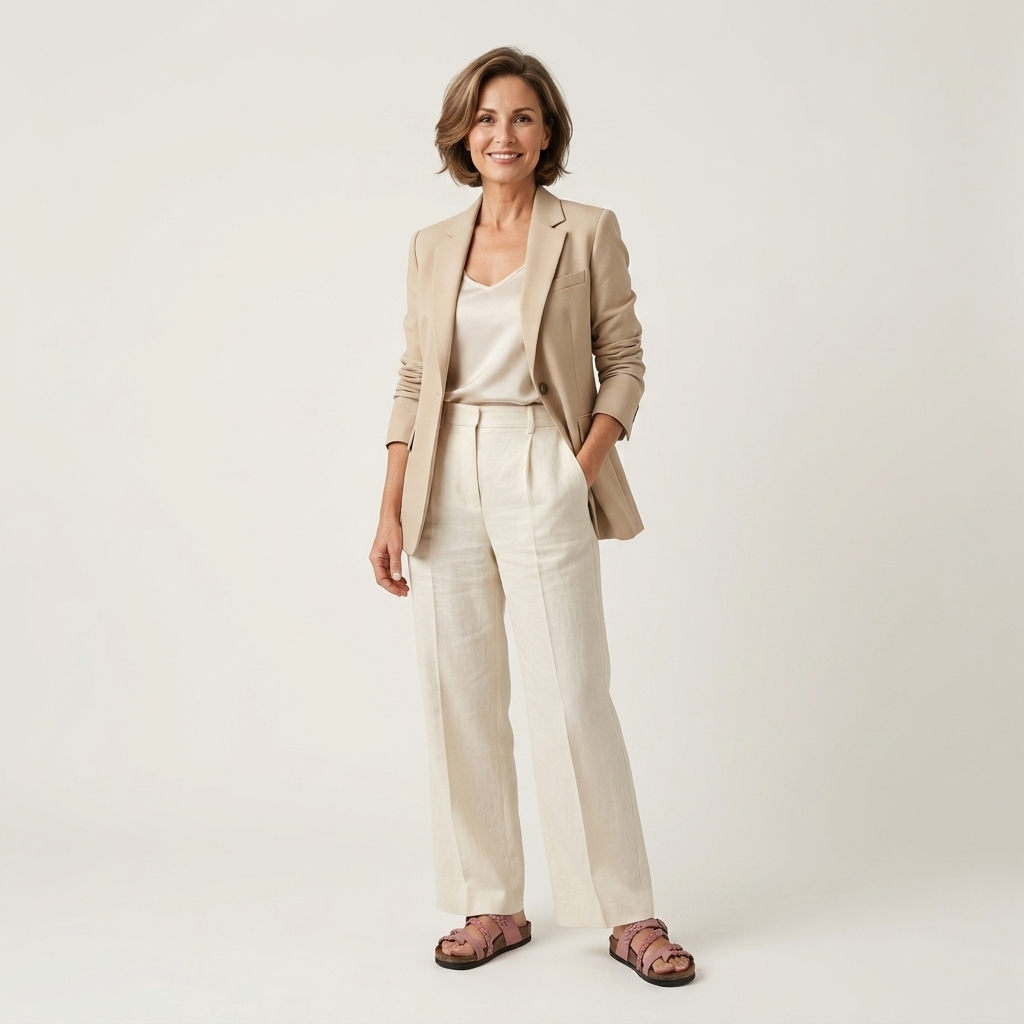 Amira | Multi-Braid Toe-Loop Cork Sandal