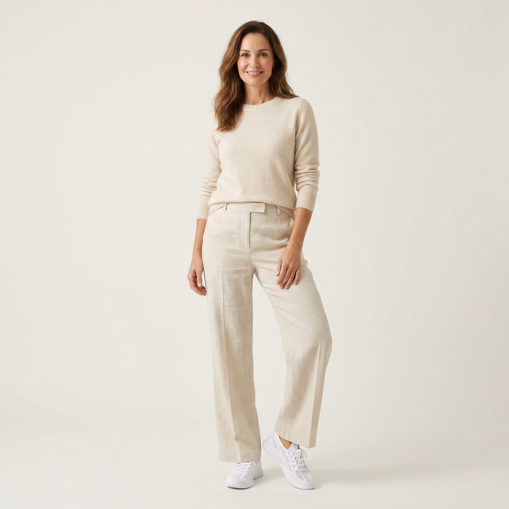 Kira | Breathable Mesh Lace-Up Sneaker With Orthopedic Cushioned Sole