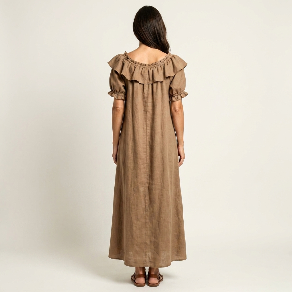 Monique | Ruffle Off-Shoulder Maxi Dress
