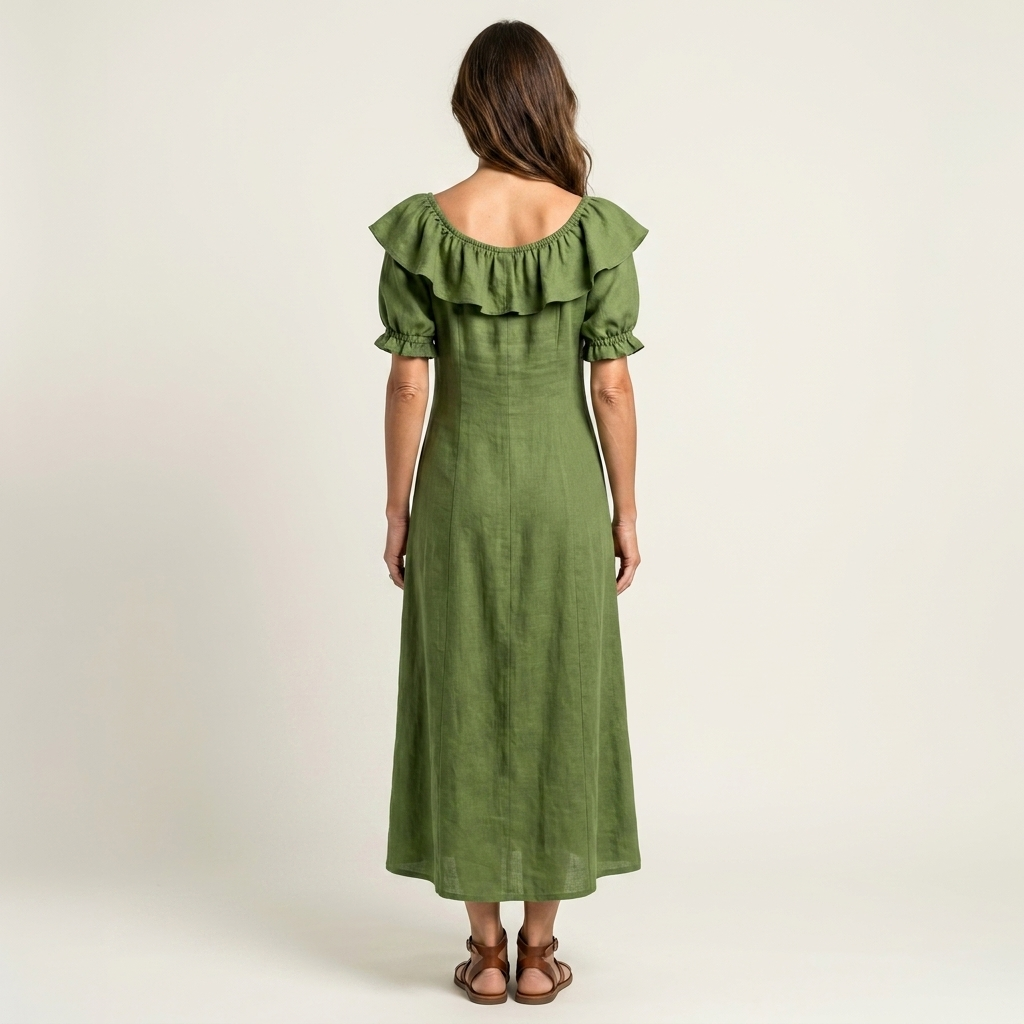 Monique | Ruffle Off-Shoulder Maxi Dress