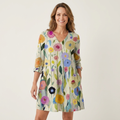 Louise | Long Blouse with V-Neck
