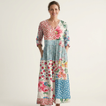 Alexandra | V-Neck Long Sleeve Maxi Dress With Pockets 7
