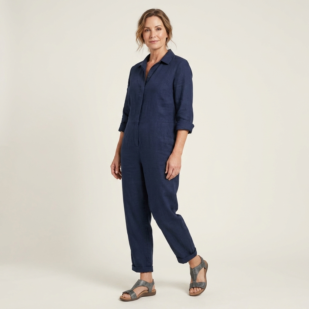 Amara | Adjustable Strap Ergonomic Flat Sandal With Cushioned Footbed