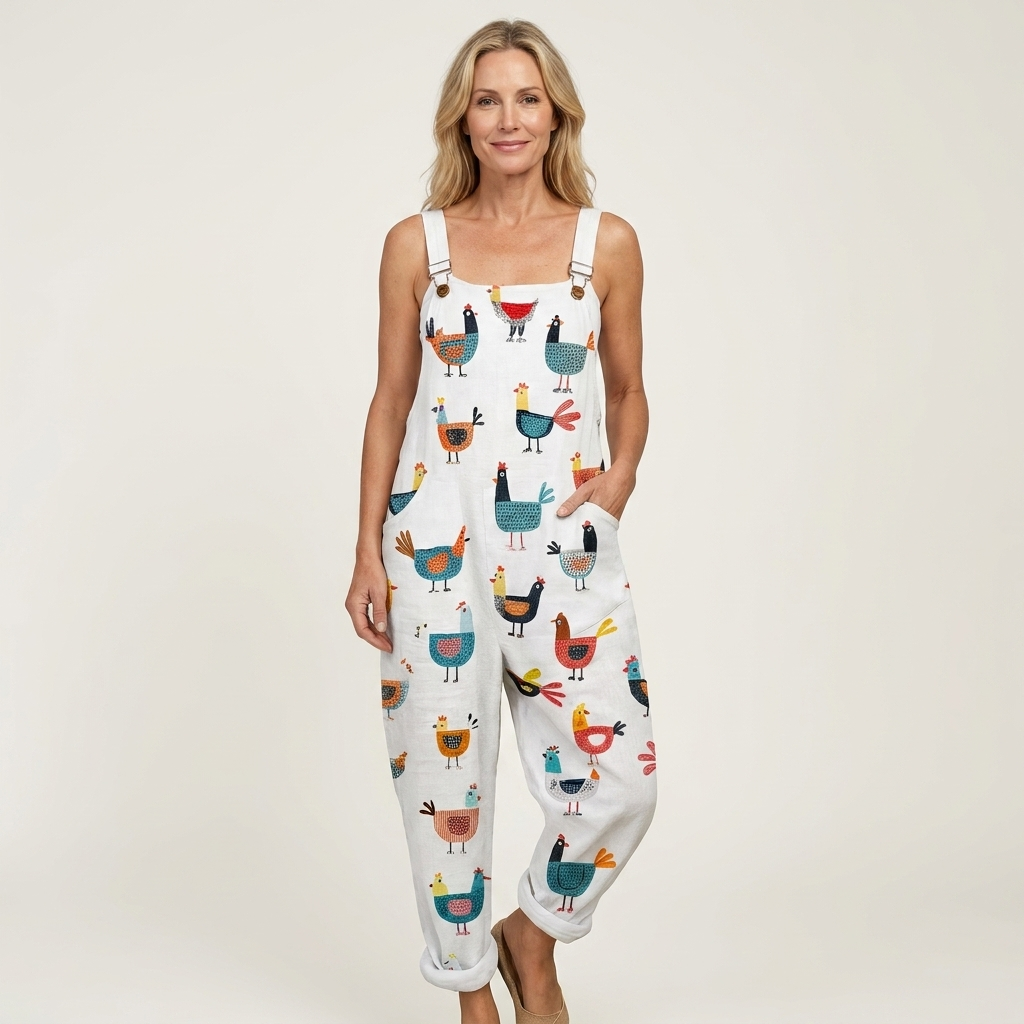 Anita | Wide-Leg Jumpsuit With Side Pockets