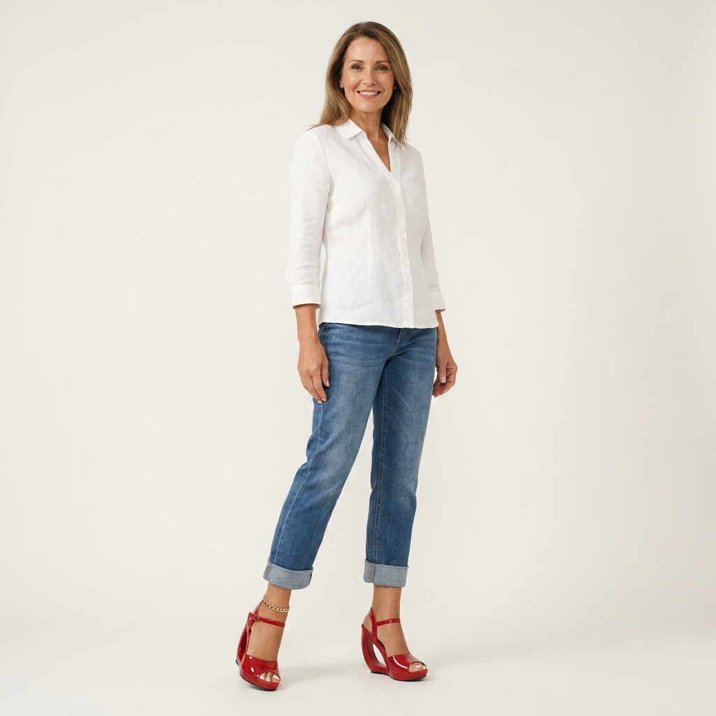 Elenora | Patent Sculpted Cut-Out Wedge Sandal With Ankle Strap