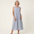 Carmen | Sleeveless Midi Dress