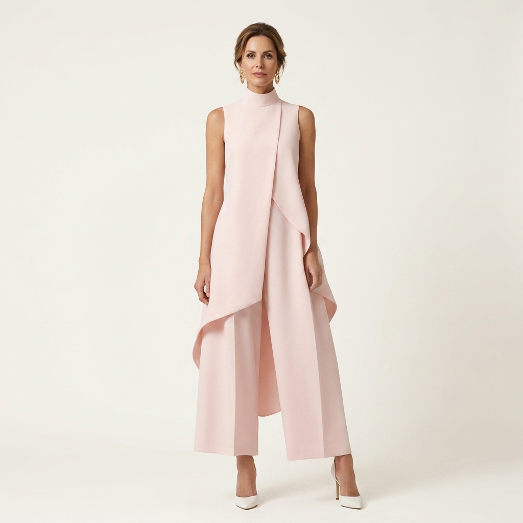 Martina | Mock-Neck Two-Piece Set