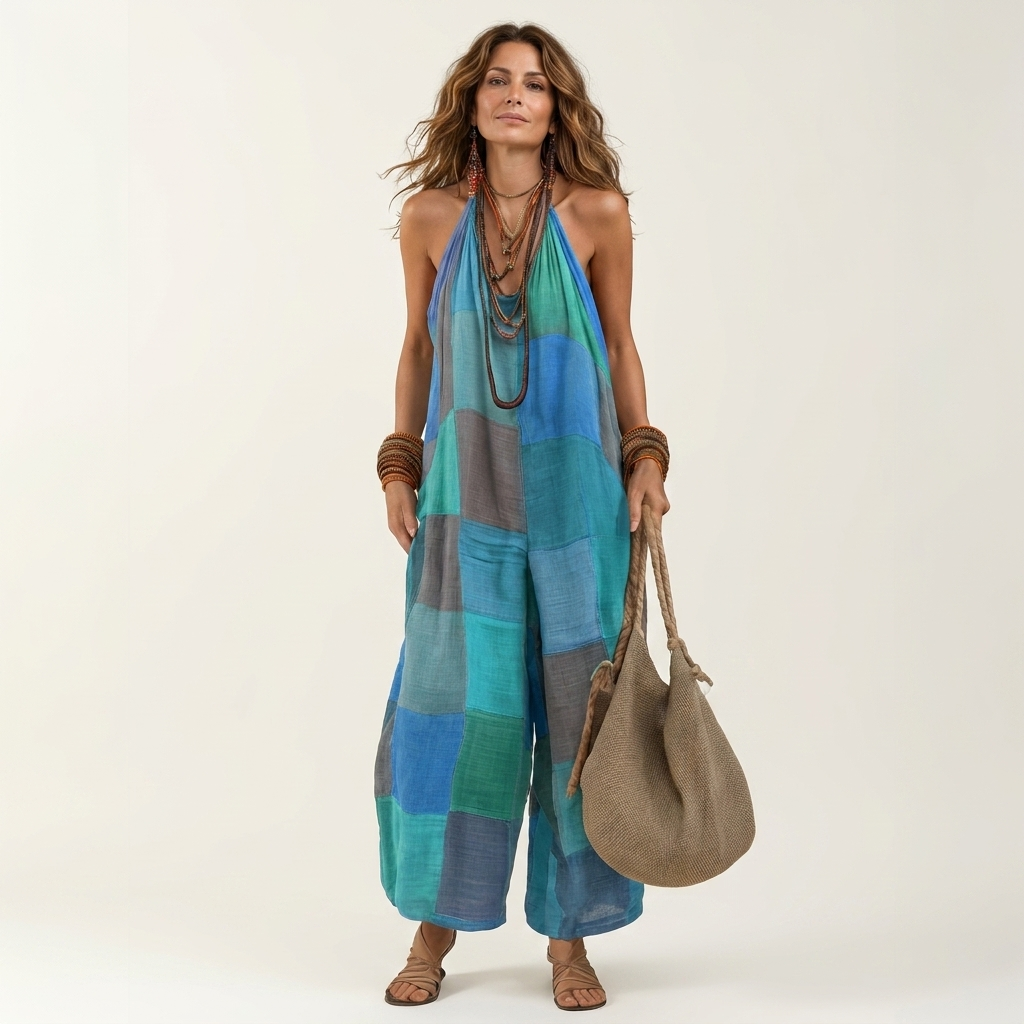 Cecilia | Patchwork Jumpsuit