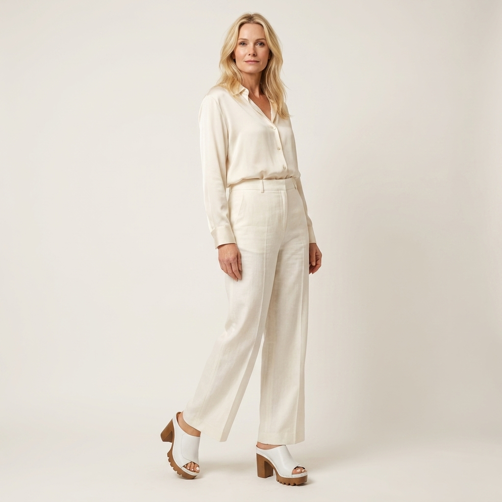 Eviana | Peep-Toe Platform Block Heel Mule Sandal