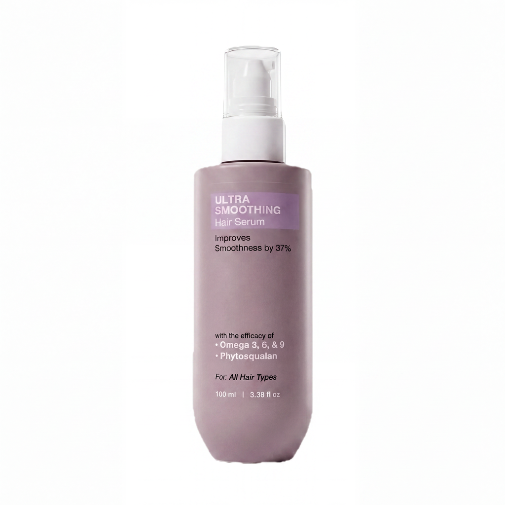 Ultra Smoothing Hair Serum with Niacinamide for Frizz and Split Ends