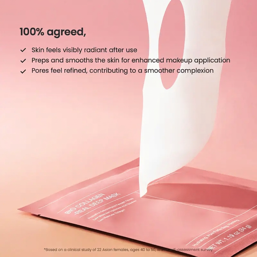 OG Hydrogel Face Mask with Collagen & PDRN for Pores and Glow