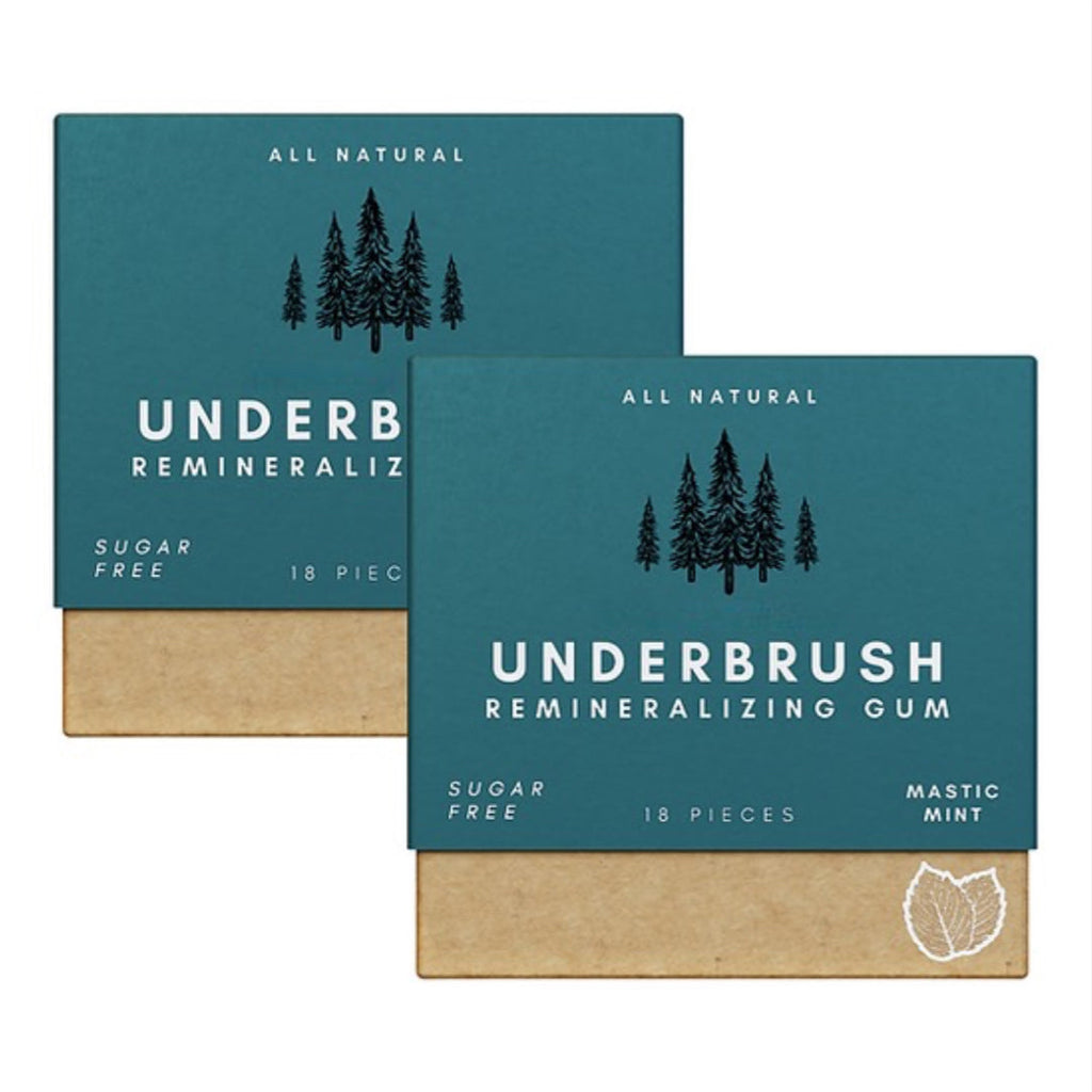 Underbrush Remineralizing Chewing Gum with Nano-Hydroxyapatite