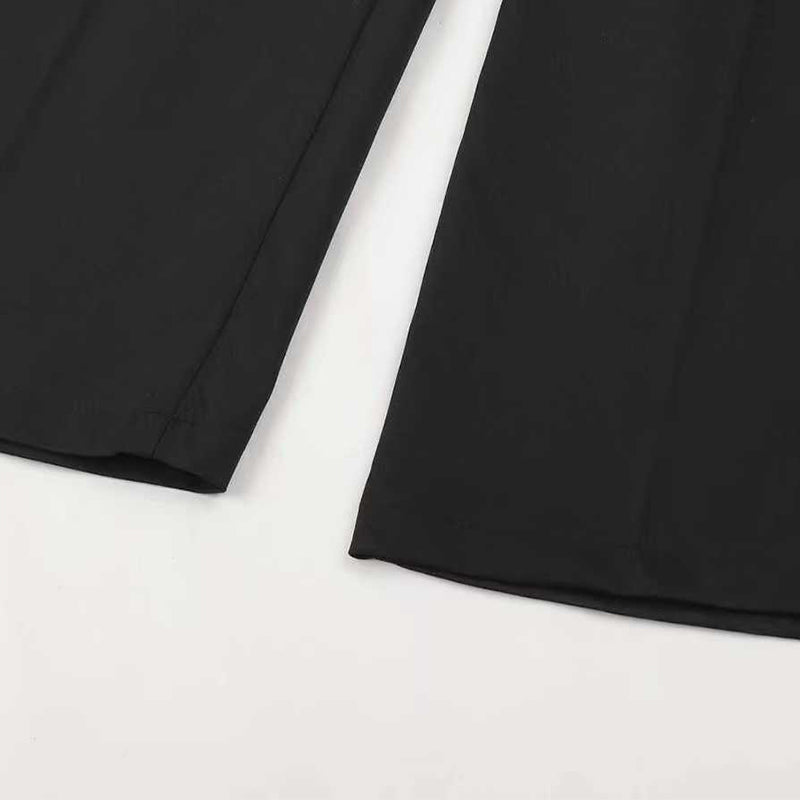Sloane | High-Waist Stretch Straight-Leg Tailored Trousers